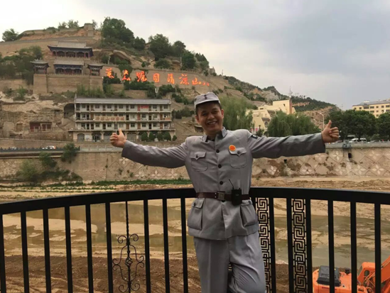 仟億達831999董事長鄭兩斌隨北京市朝陽區(qū)工商聯(lián)赴延安學習！